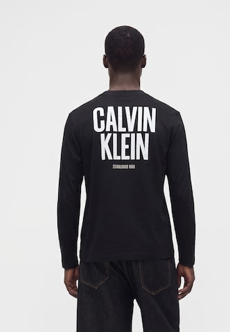 Calvin Klein JeansMajica - crna boja: prednji dio