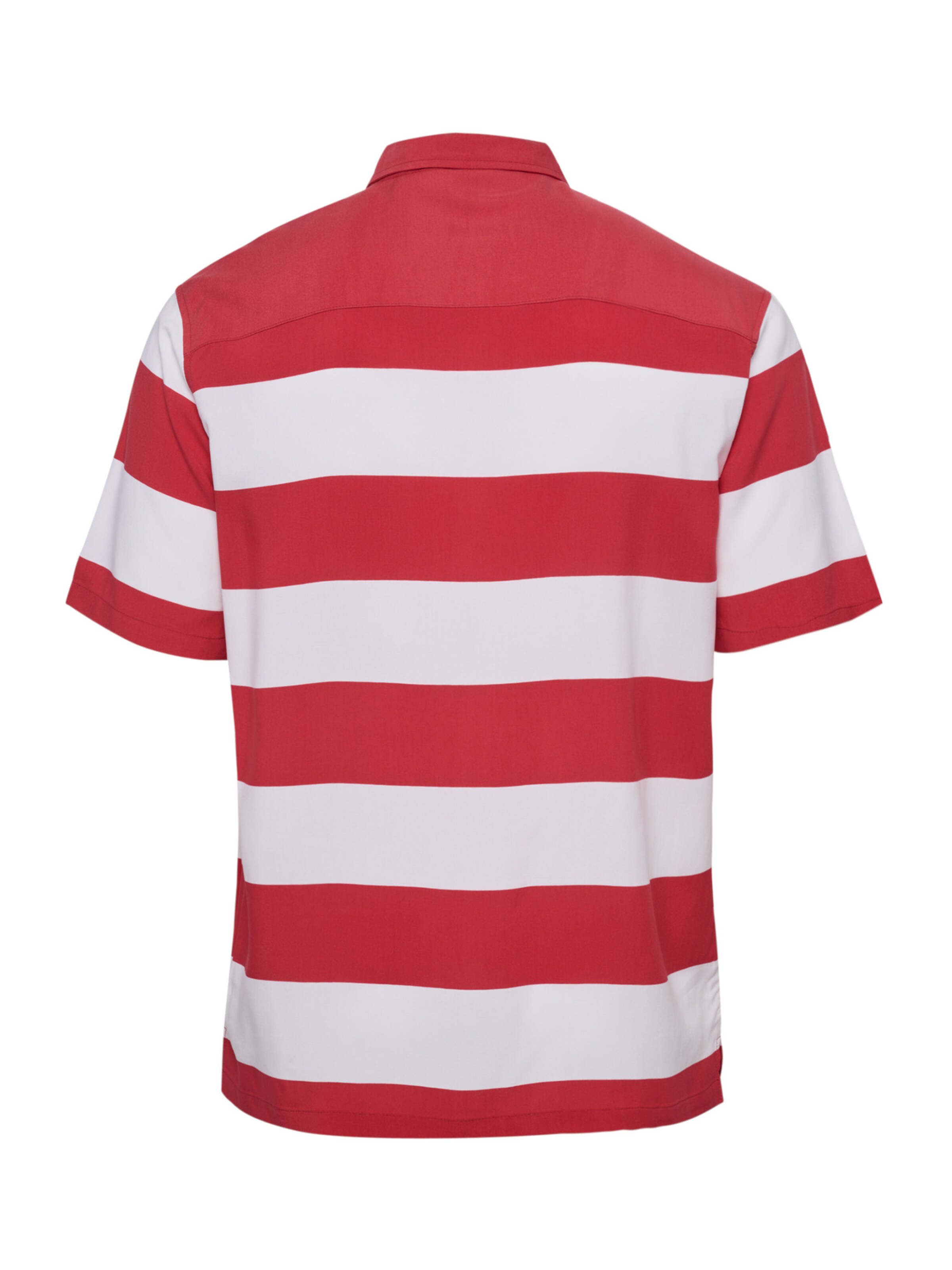 Hummel Regular Fit Hemd 'Dänemark' in Rot