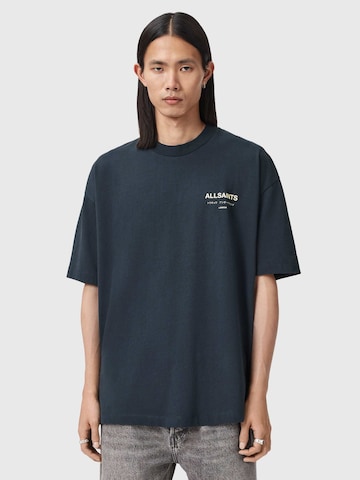 AllSaints Μπλουζάκι 'Underground' σε μπλε