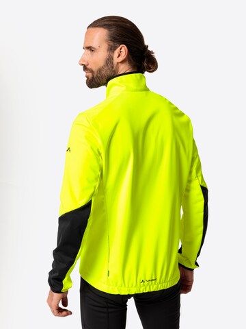 VAUDE Sports jacket 'Matera II' in Yellow