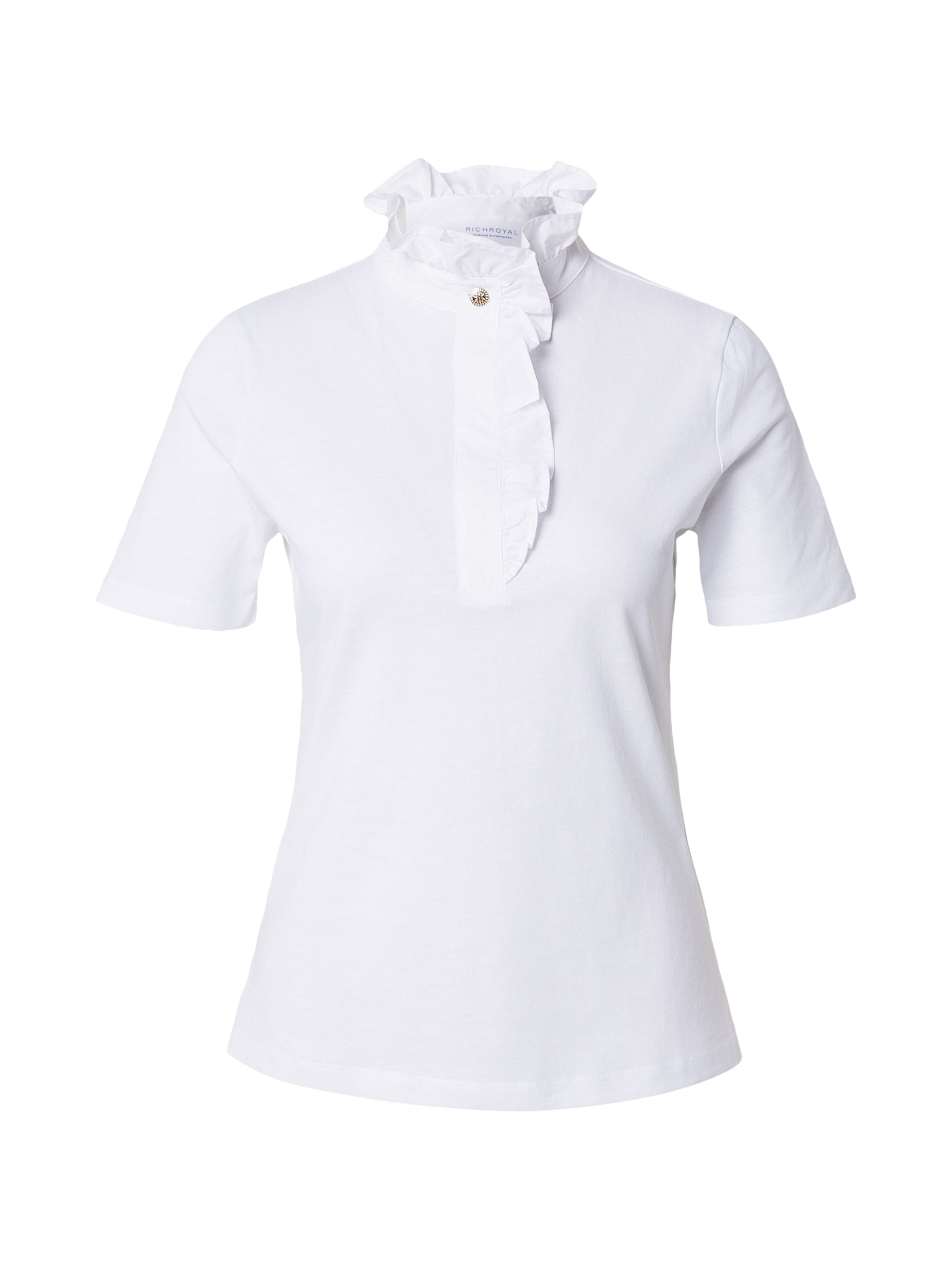 Rich & Royal - Camiseta en blanco: frente