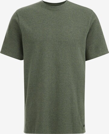 T-Shirt WE Fashion en vert : devant