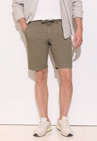 Street One MEN Regular Chino Pants in Brown