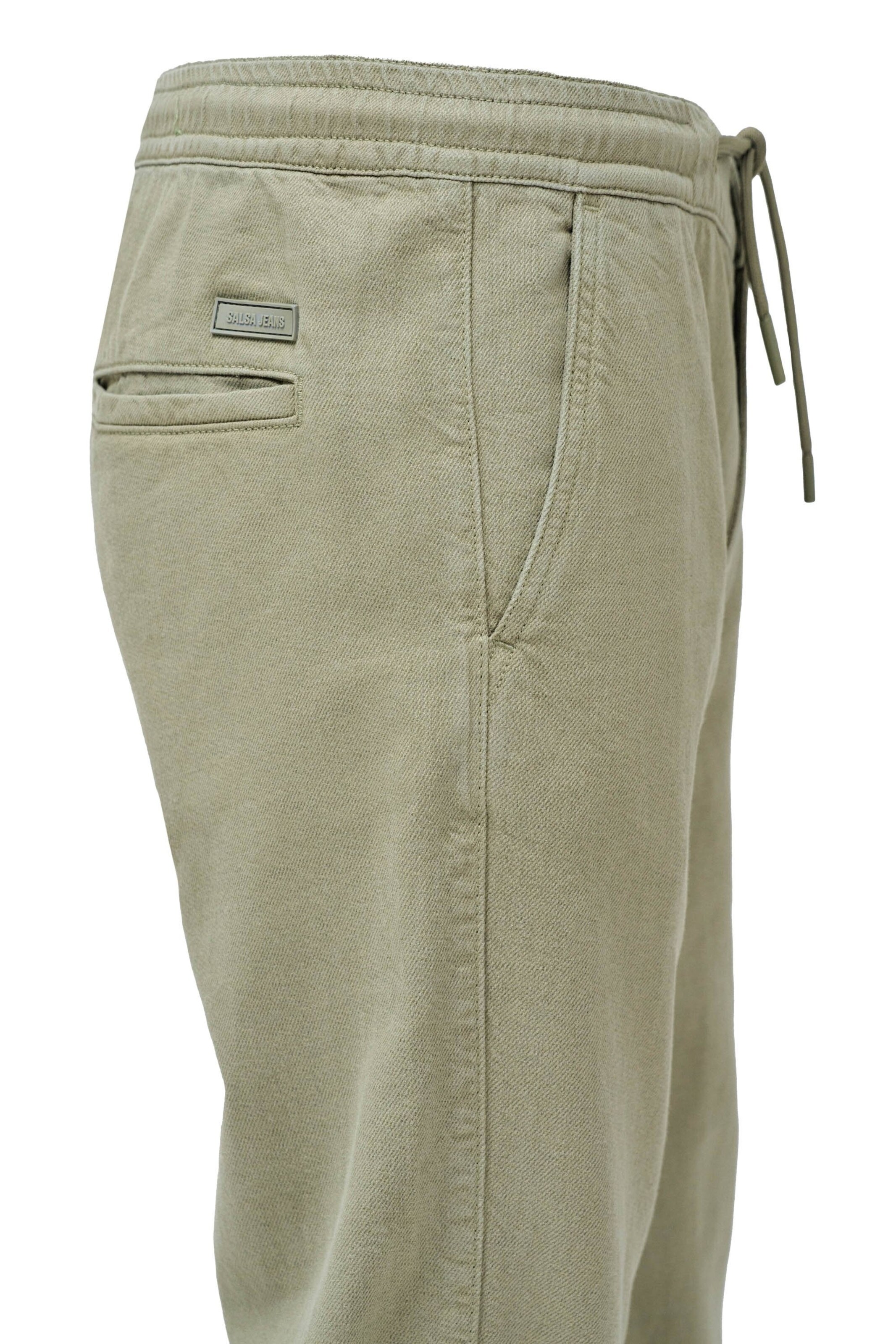 Salsa Jeans Slimfit Chino in Groen