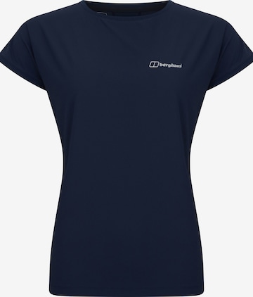 Berghaus Performance Shirt in Blue: front