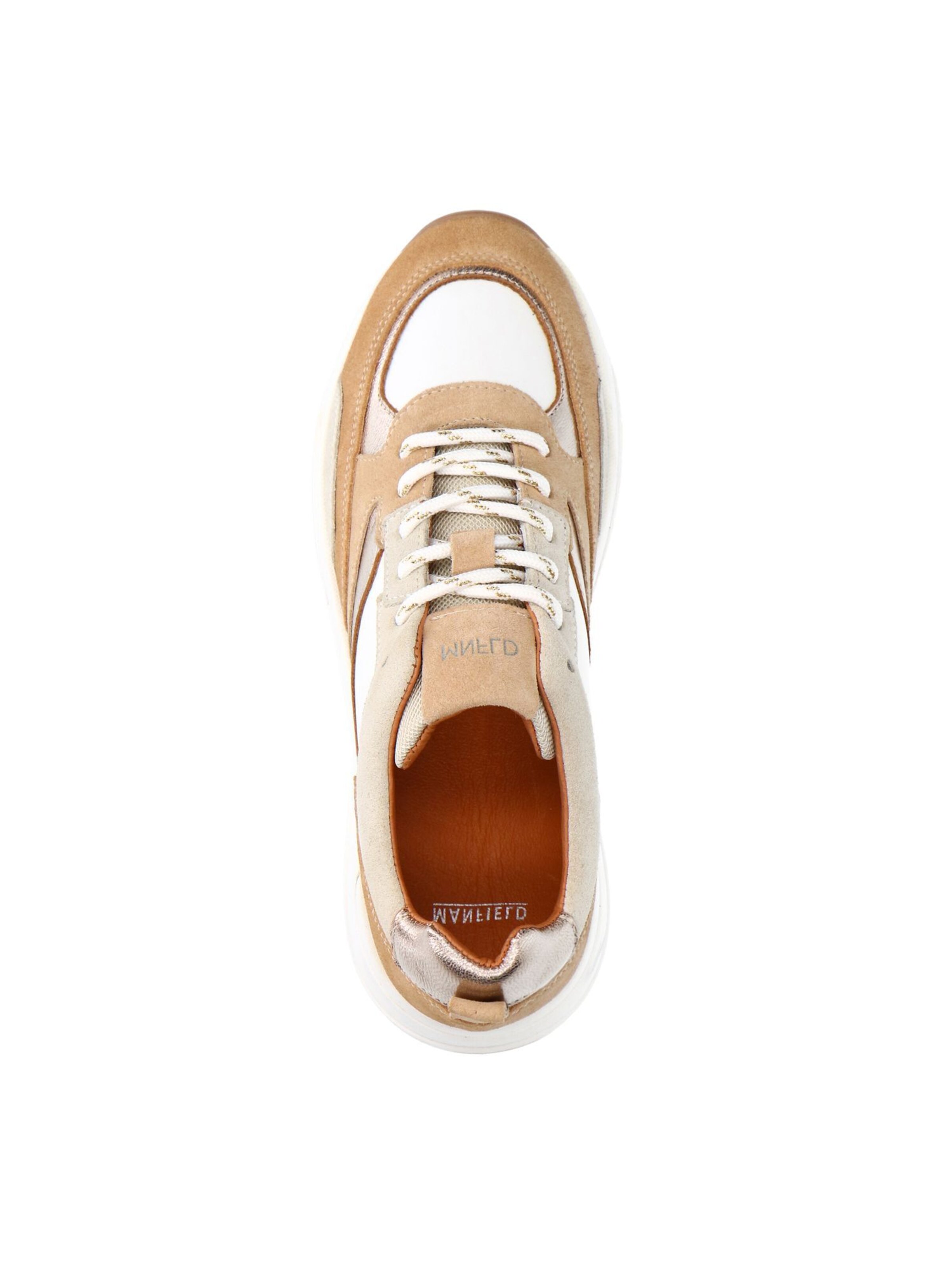 MANFIELD Sneaker in Beige