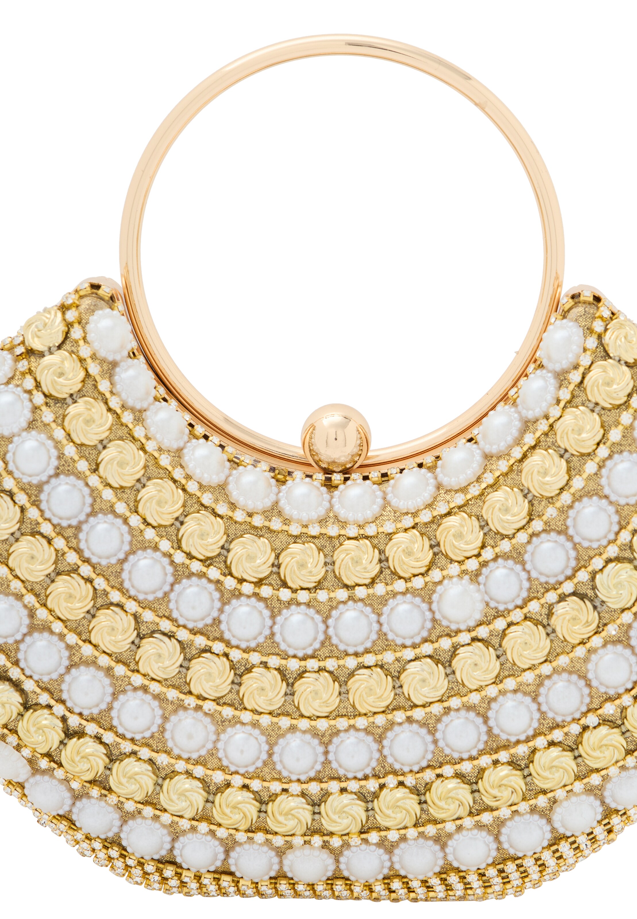 faina - Clutches em bege