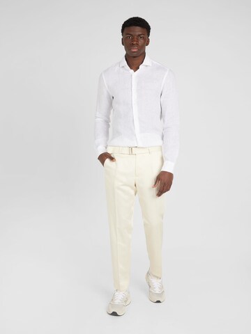 JOOP! Slim fit Button Up Shirt 'Pai' in White