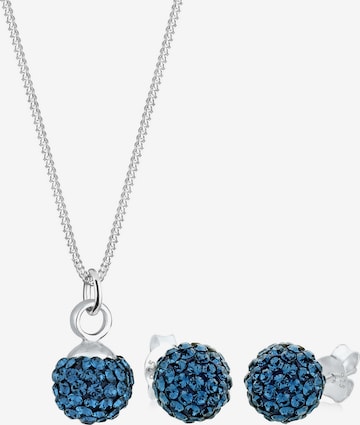 ELLI Sieraden set in Blauw: voorkant