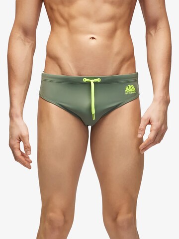 Sundek Zwemshorts in Groen: voorkant