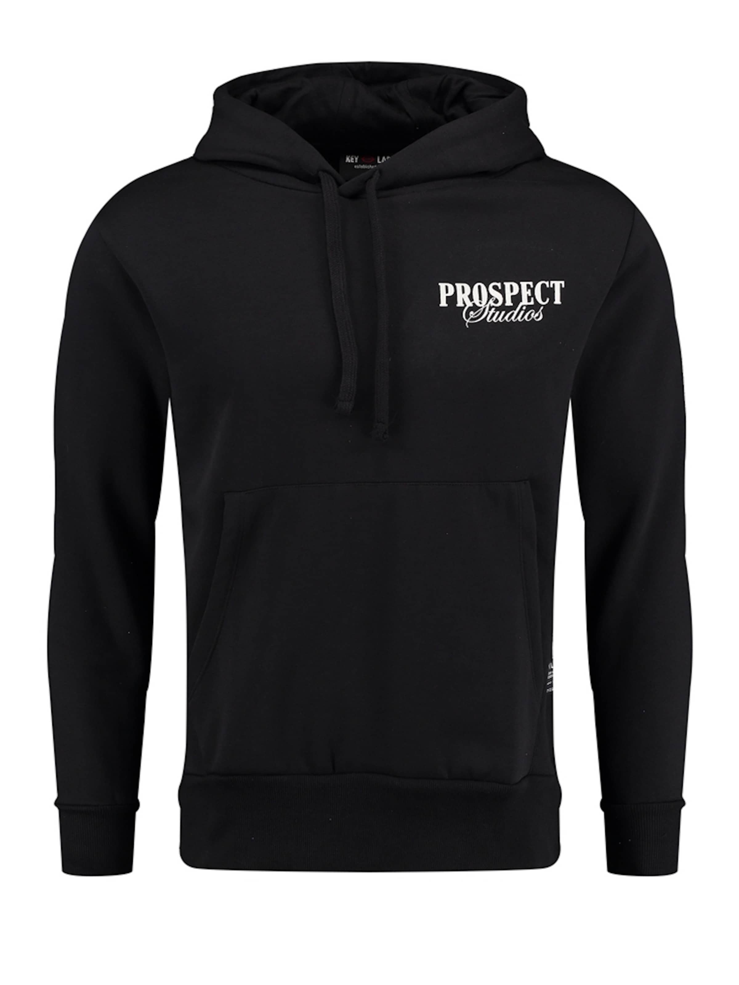 Key Largo Pullover 'Prospect Studios' i sort: forside