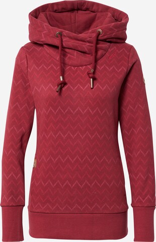 Ragwear Sweatshirt 'GRIPY' in Rot: front