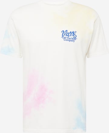 T-Shirt VANS en blanc : devant