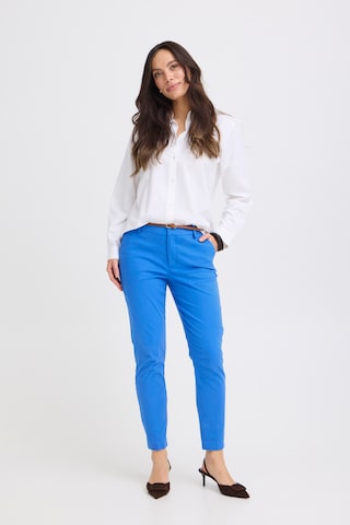 b.young Slim fit Chino trousers 'BYDays' in Blue: front