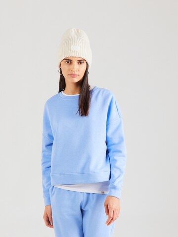 Sweat-shirt 'CHILLI' PIECES en bleu