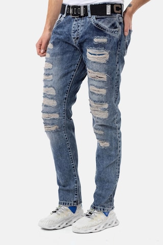 CIPO & BAXX Loosefit Jeans in Blauw