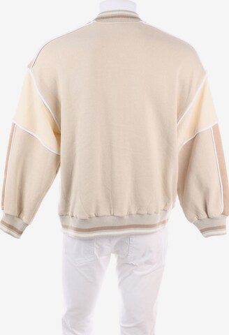 H&M Sweatshirt & Zip-Up Hoodie in S in Beige