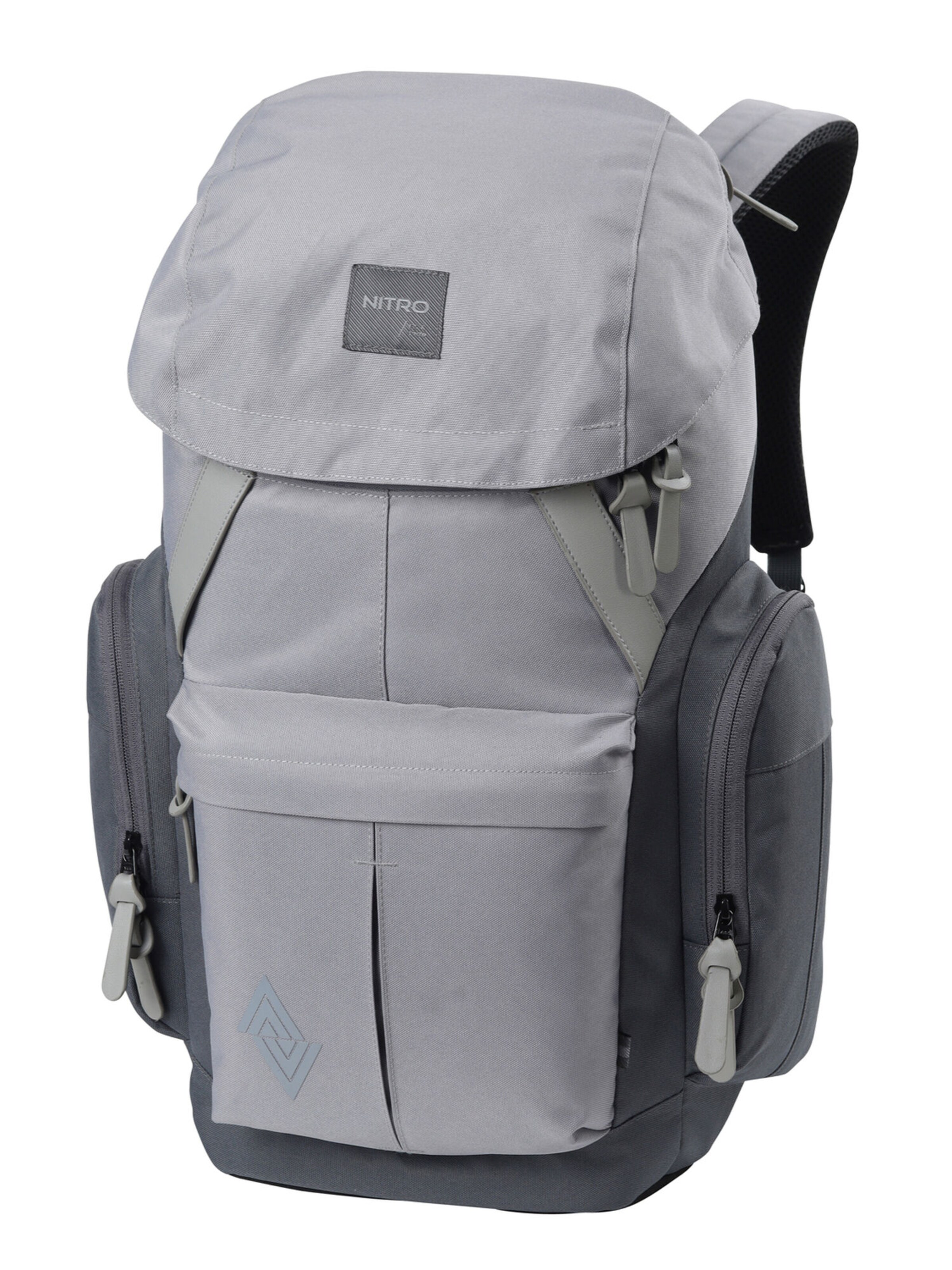 NITRO Rucksack 'DAYPACKER TWO' in Grau: Vorderseite