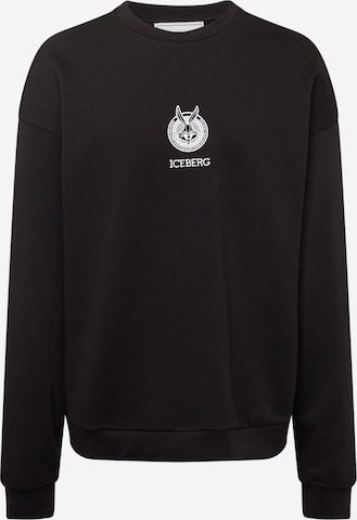 ICEBERG Sweatshirt in Schwarz: predná strana