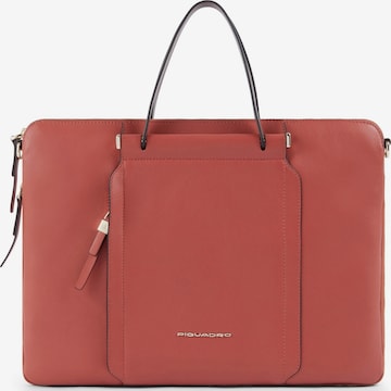 Sac d’ordinateur portable Piquadro en orange : devant