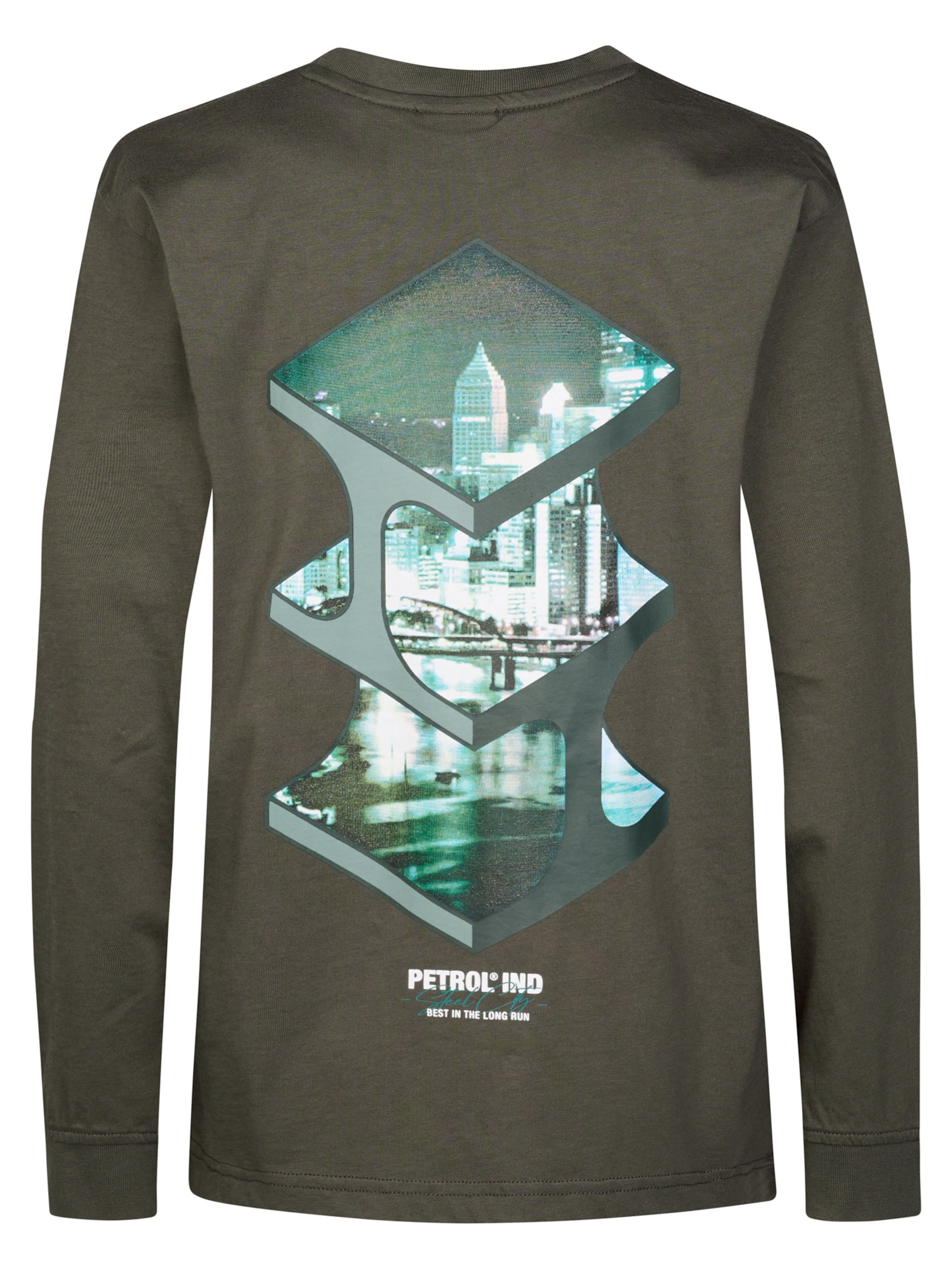 Petrol Industries Shirt in Grün