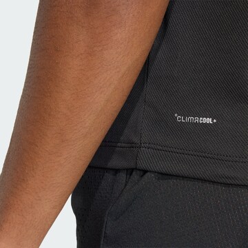 T-shirt fonctionnel 'Airchill Intensity' ADIDAS PERFORMANCE en noir