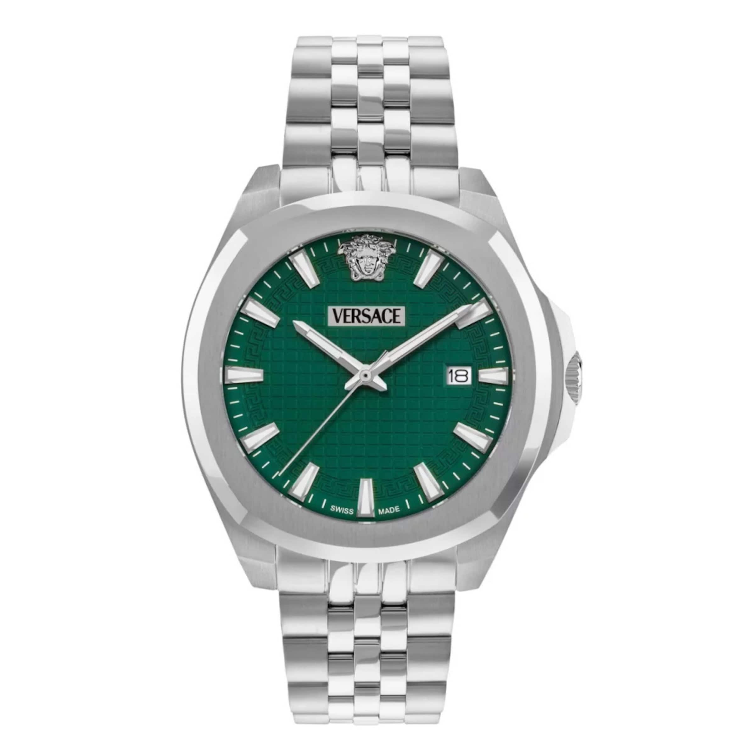 VERSACE Analoguhr in Grün