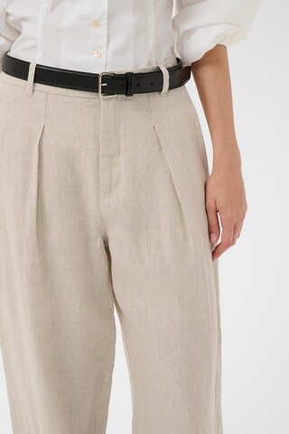 InWear Regular Trousers 'DilanaIW' in Beige