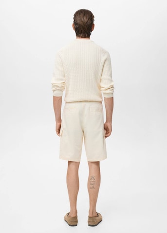 MANGO MAN Loosefit Bermudas lido in Beige