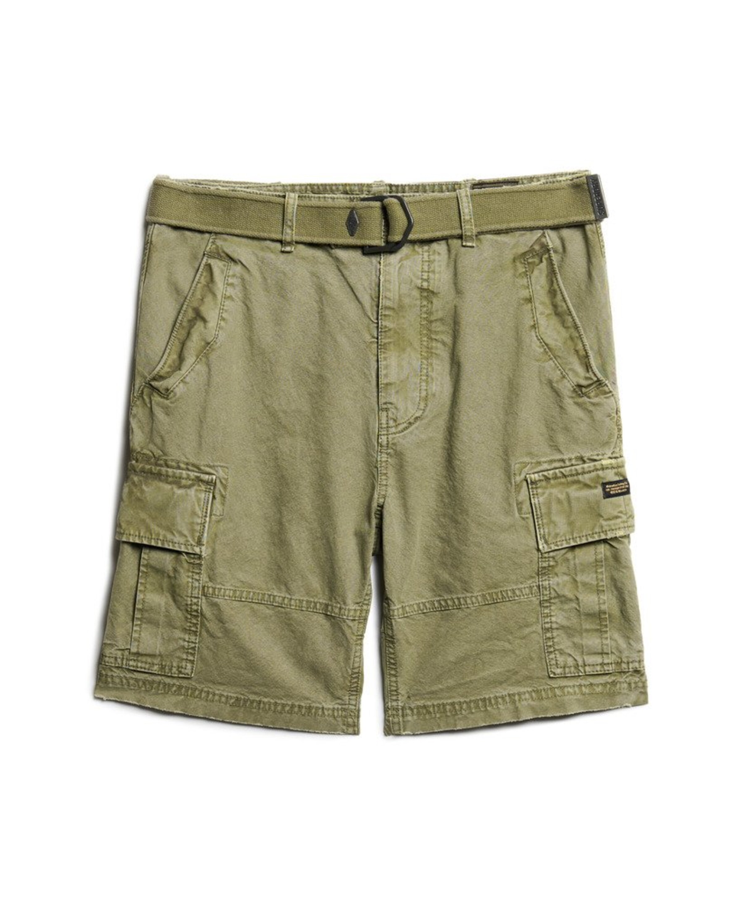 Pantalon cargo Superdry en vert : devant