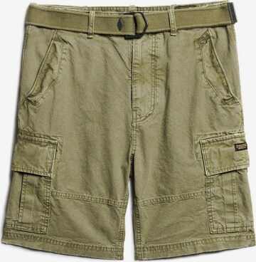 Superdry Cargo Pants in Green: front