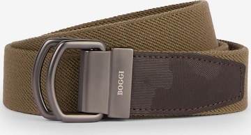 Boggi Milano Belt in Green: front