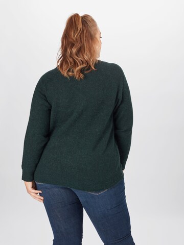 Selected Femme Curve Pullover 'LIA' in Grün