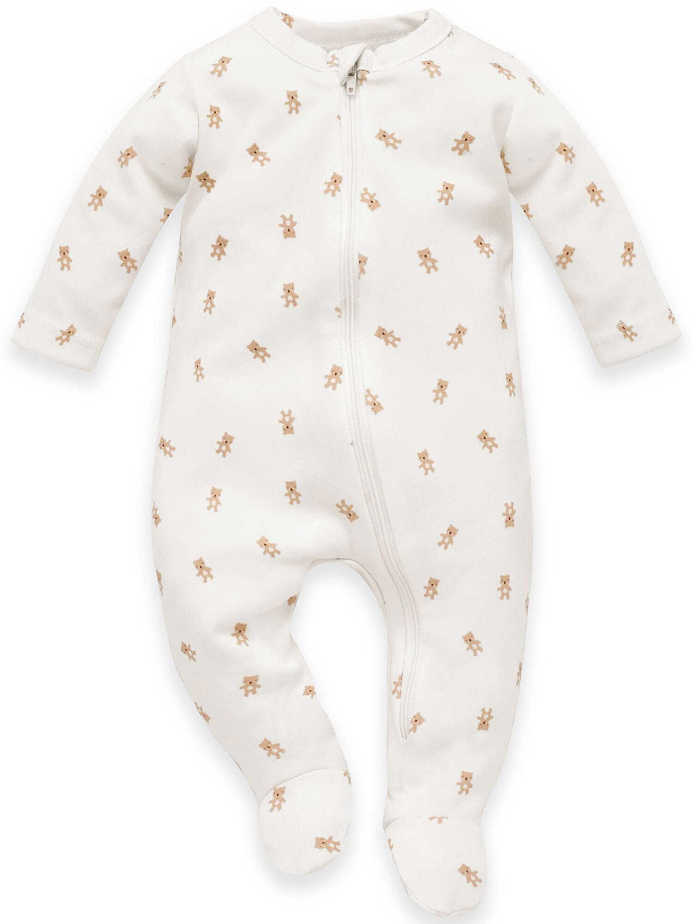 Pinokio Strampler in Beige: Vorderseite