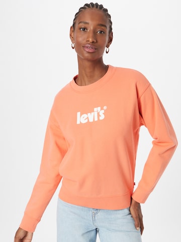 LEVI'S ® Μπλούζα φούτερ σε πορτοκαλί: μπροστά