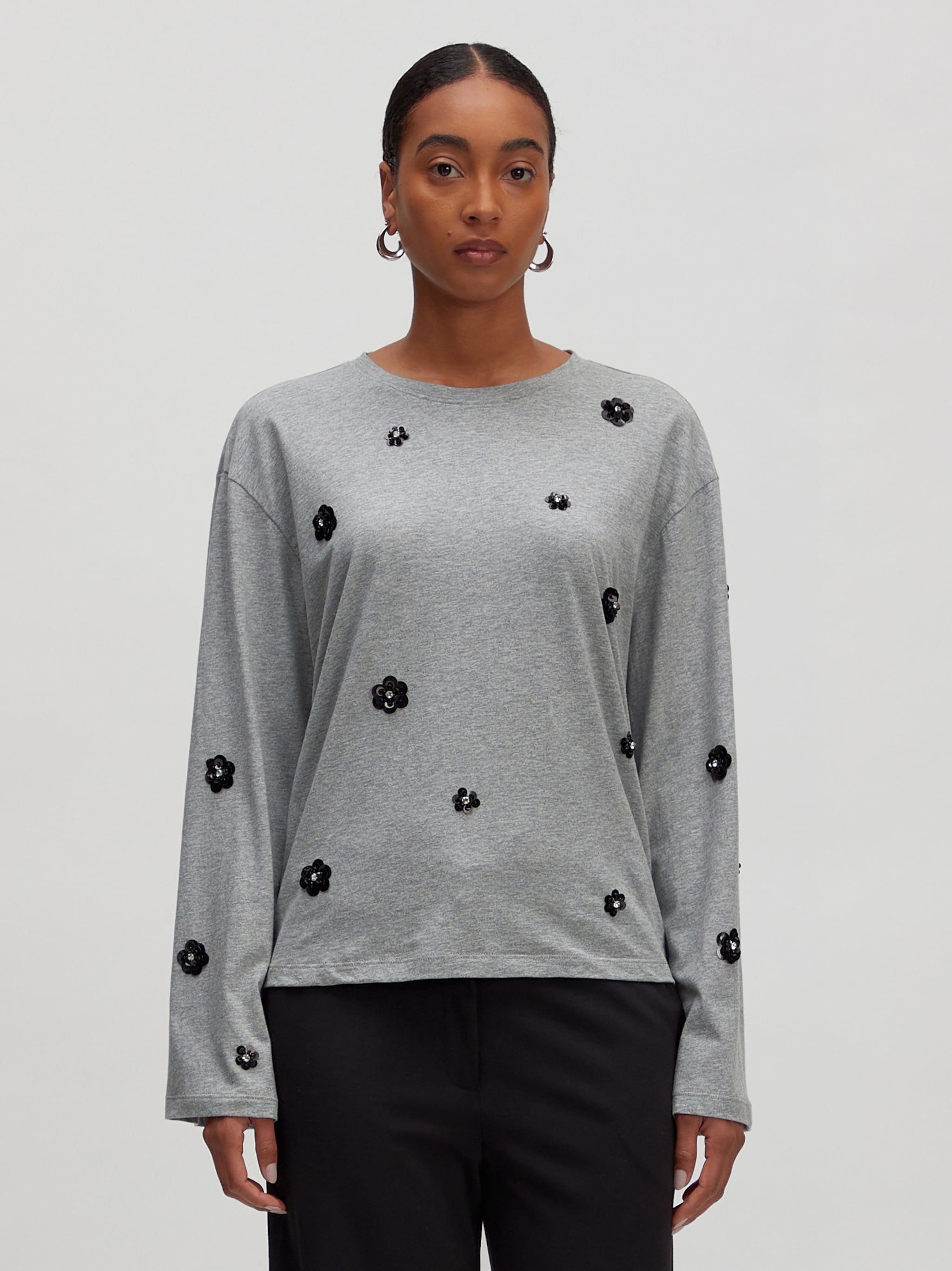 EDITED Producten Shirt 'Rosiel' Grijs