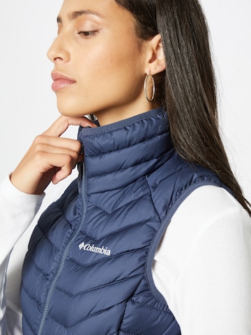 Gilet de sport 'Powder Lite' COLUMBIA en bleu