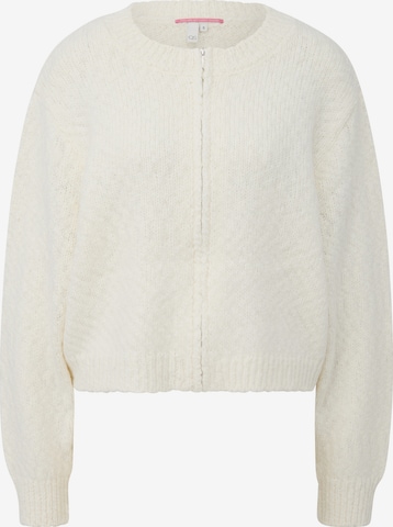 QS Strickjacke in Beige: Vorderseite