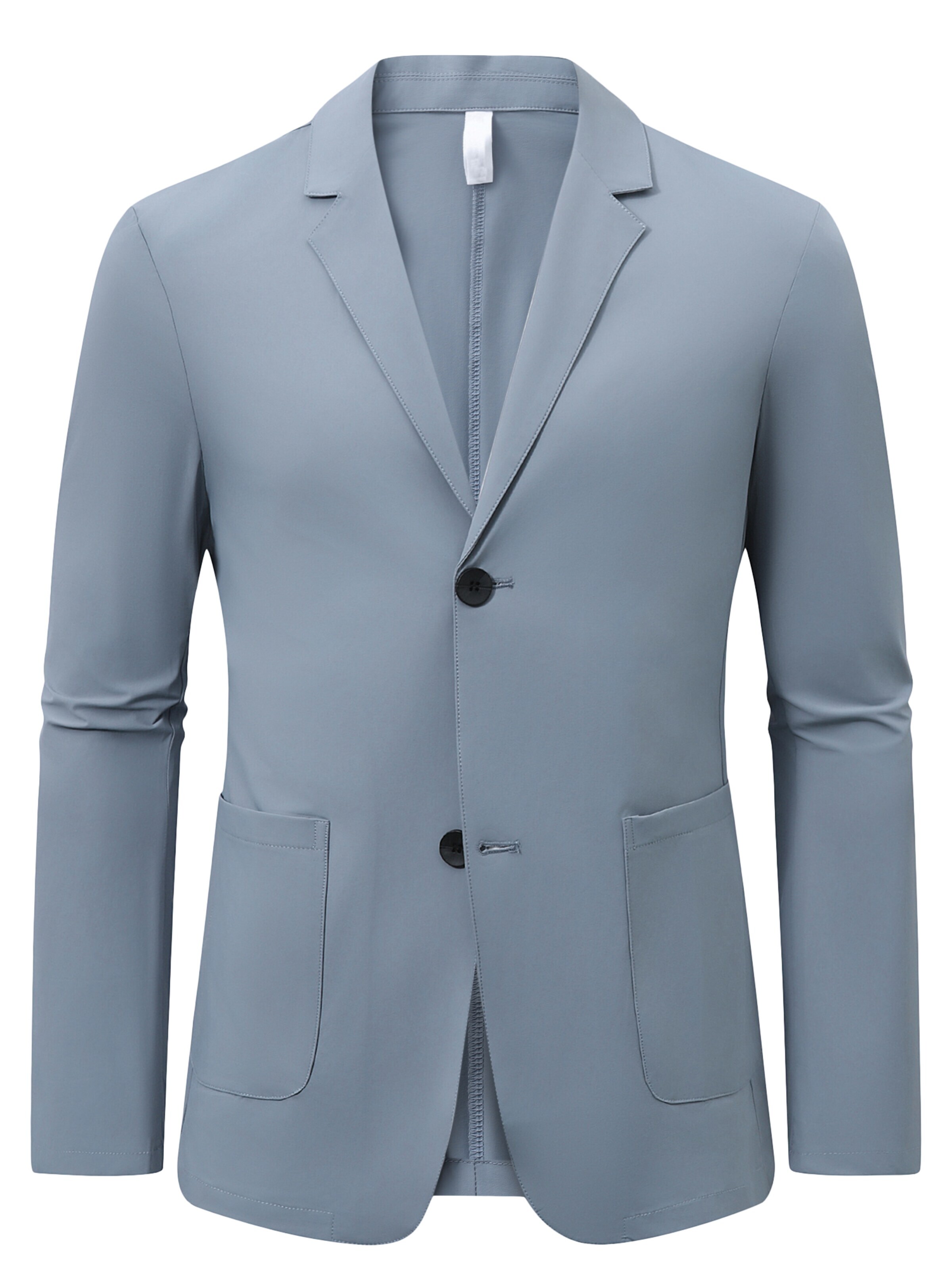 ALLTHEMEN Regular fit Suit Jacket 'Schatten' in Blue: front