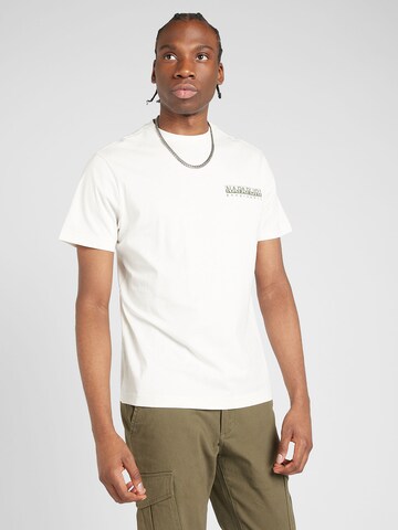 NAPAPIJRI Shirt 'S-GOUIN' in White: front