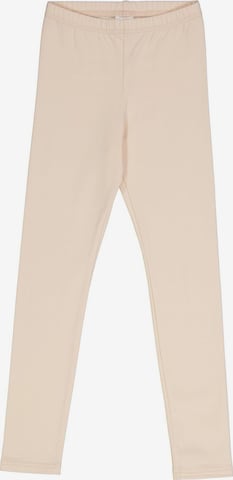 Müsli by GREEN COTTON Leggings '' in Beige: predná strana