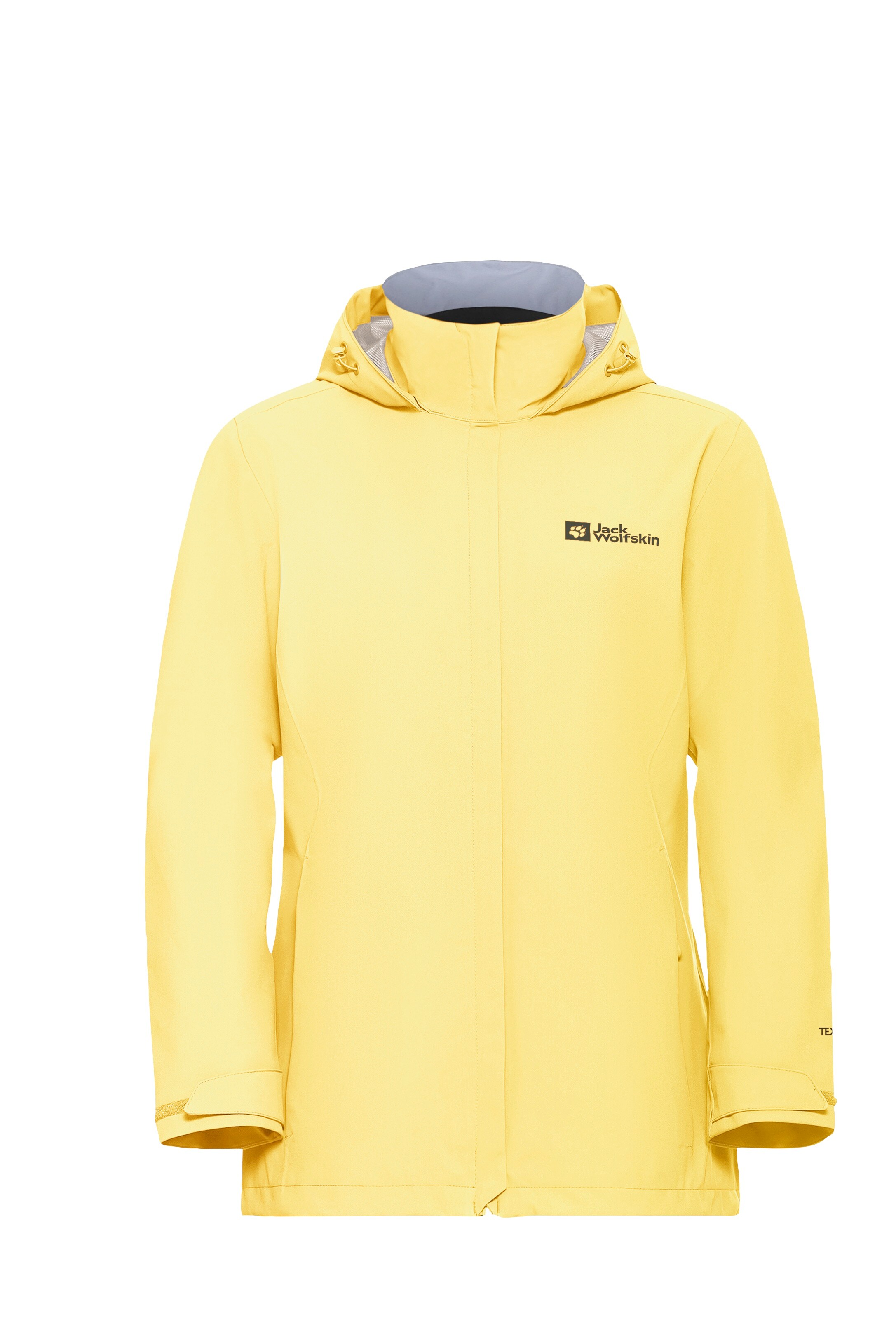 JACK WOLFSKIN Outdoor Jacket in Yellow: front