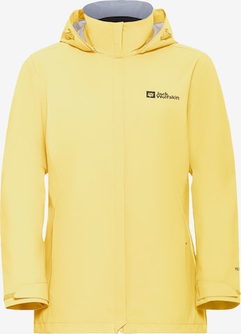 JACK WOLFSKIN Outdoorjacke in Gelb: Vorderseite
