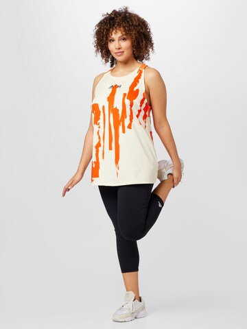 Sport top 'Thebe Magugu New York ' de la ADIDAS SPORTSWEAR pe bej