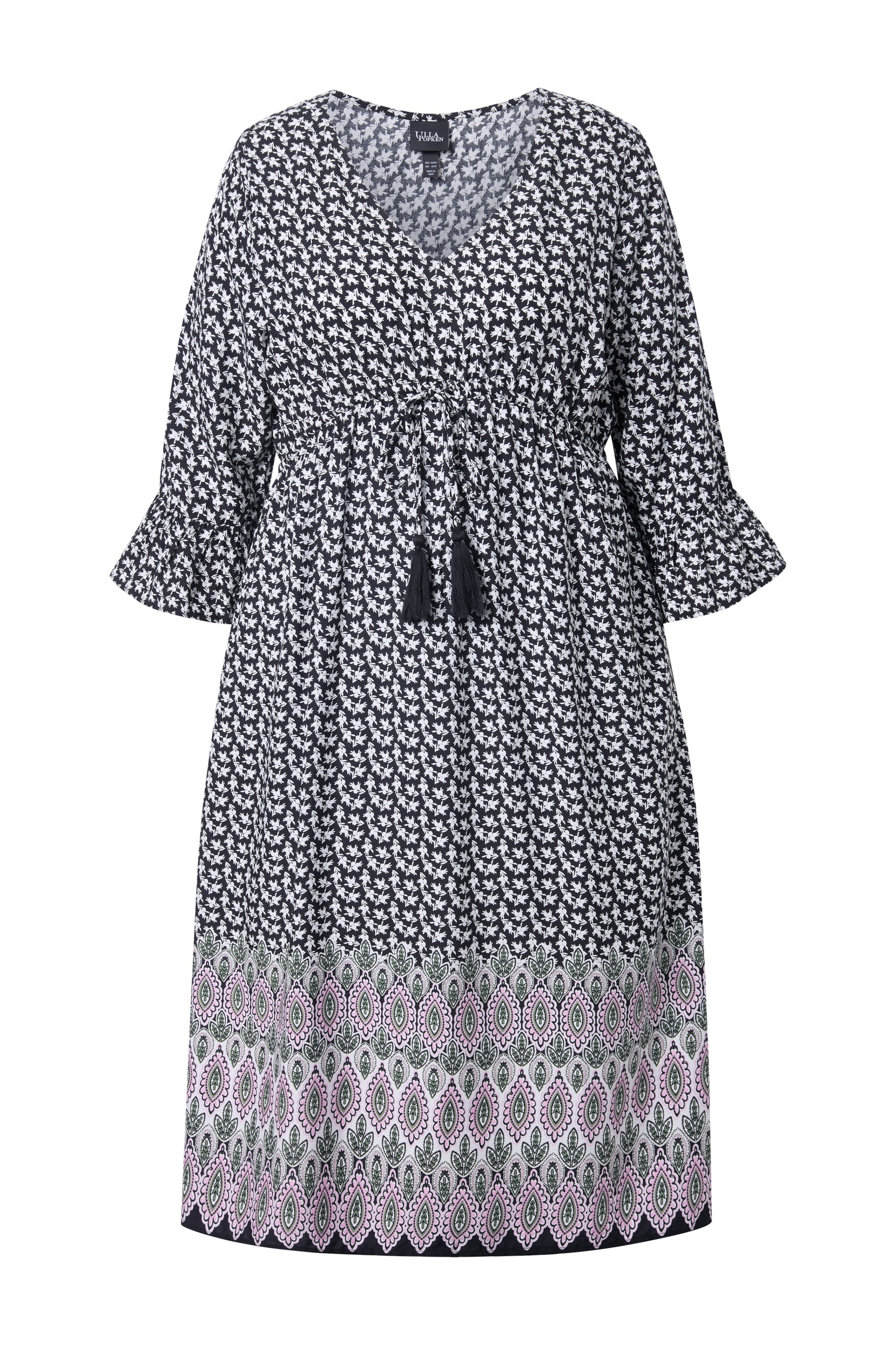 Ulla Popken Kleid in Schwarz: Vorderseite