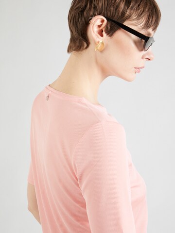 COMMA T-shirt i rosa