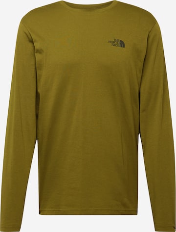 Maglietta 'SIMPLE DOME' di THE NORTH FACE in verde: frontale