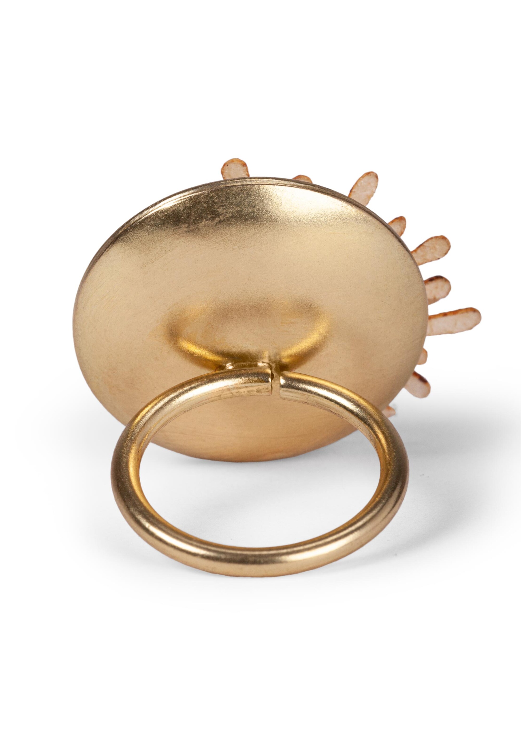 Gretchen Ring 'Pam Pem Ring Two' in Beige
