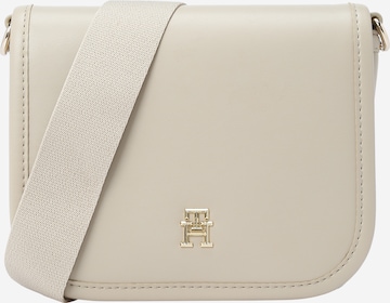 Borsa a tracolla di TOMMY HILFIGER in beige: frontale