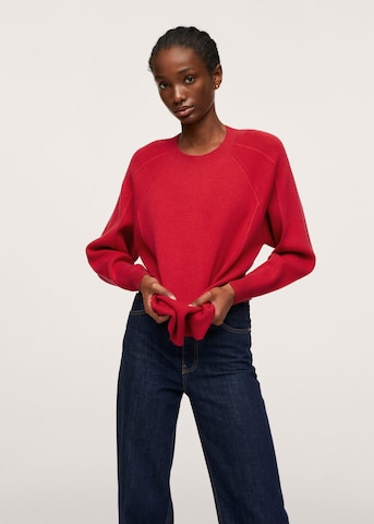 Pull-over 'Sporter' MANGO en rouge : devant